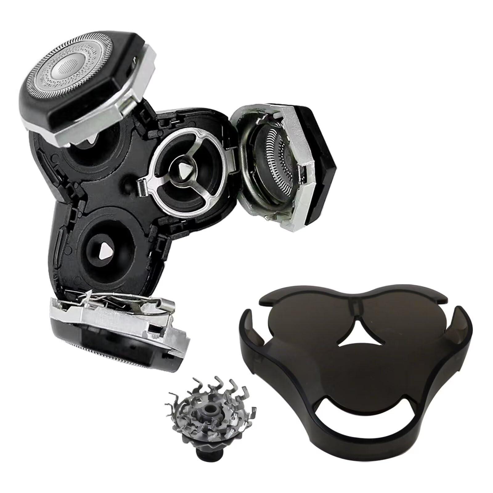 Rllyer Full Set of Replacement Shaving Head for Norelco RQ12XX for Sensotouch 3D Shavers