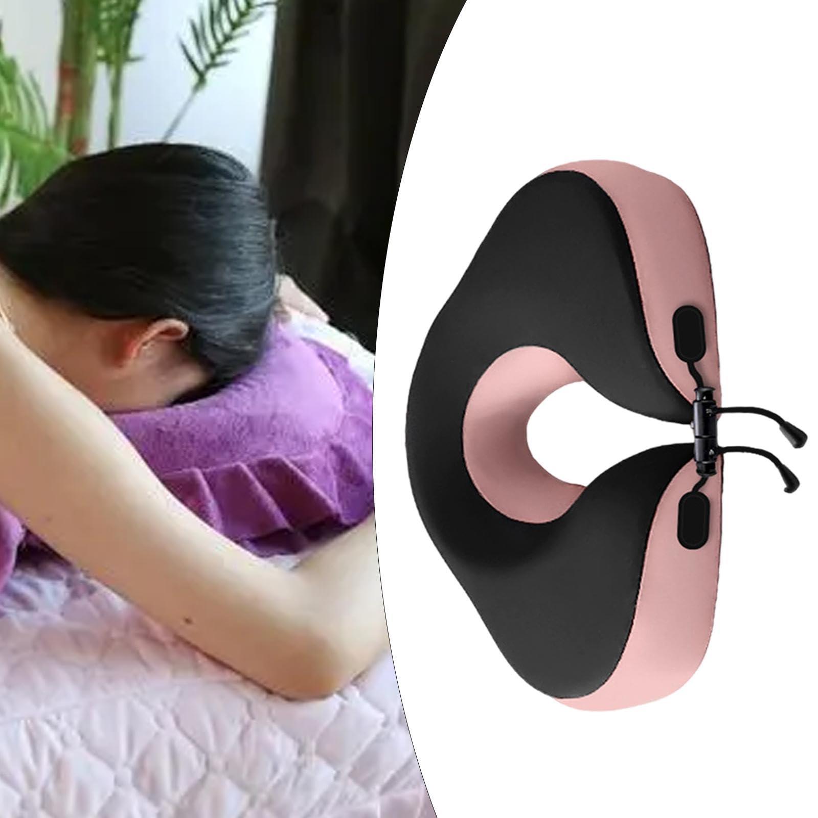 IEUDNS IEUDNS Face Down Pillow for Sleeping Face Down Pillow Prone Pillow, Home Massage Pillow, Pink