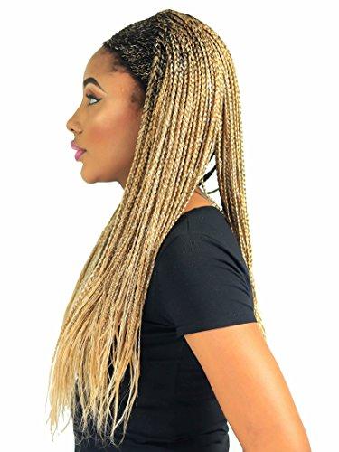 Wow Braids Cornrow Fulani Braid Wig - Color 27/white - 22 inches
