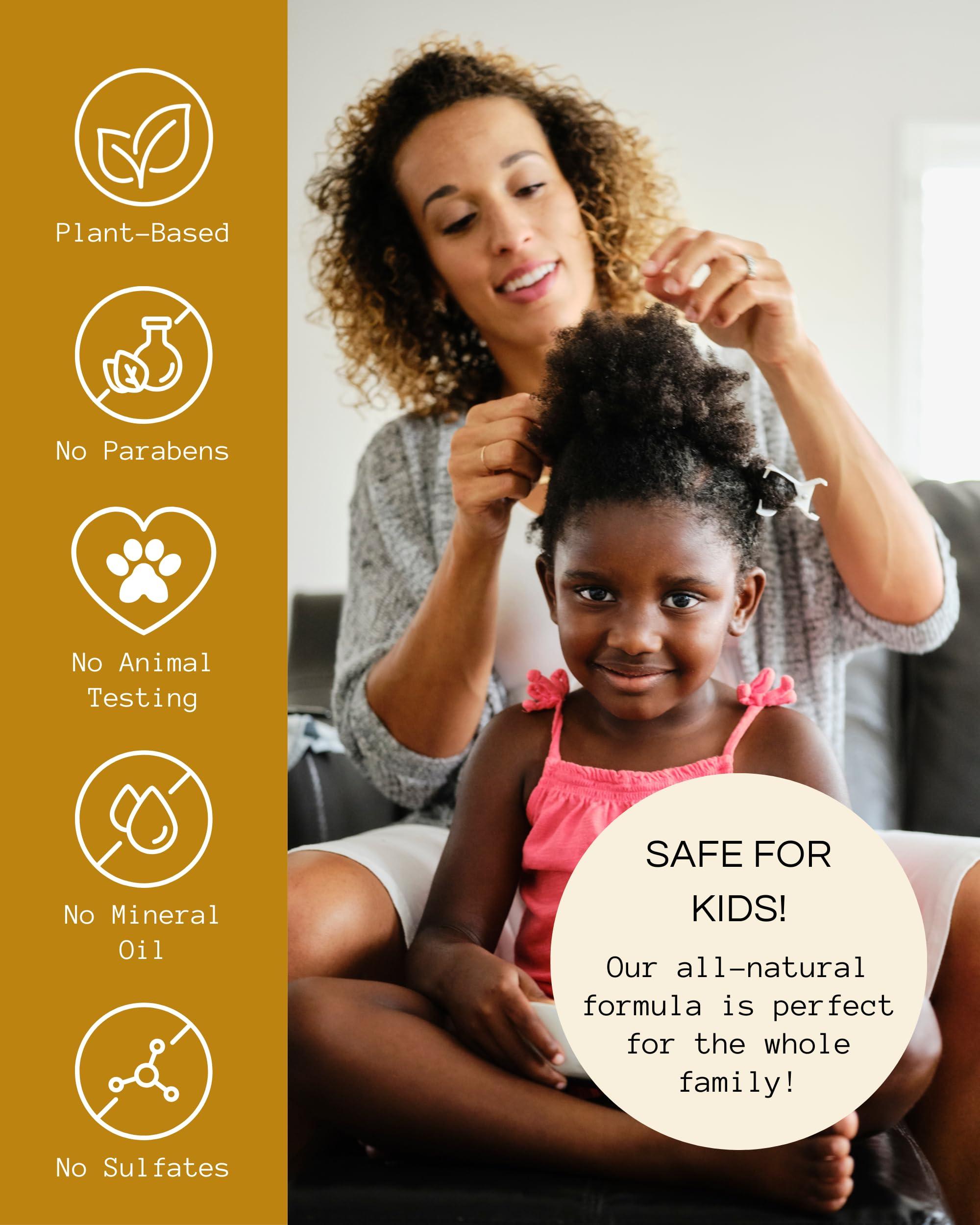 Righteous Roots Righteous Roots Hair Oil for Hair Growth, Anti Frizz and Thickener (4 fl OZ, Pack of 2) - Best for Beard, Curly, Wavy and Natural Hair