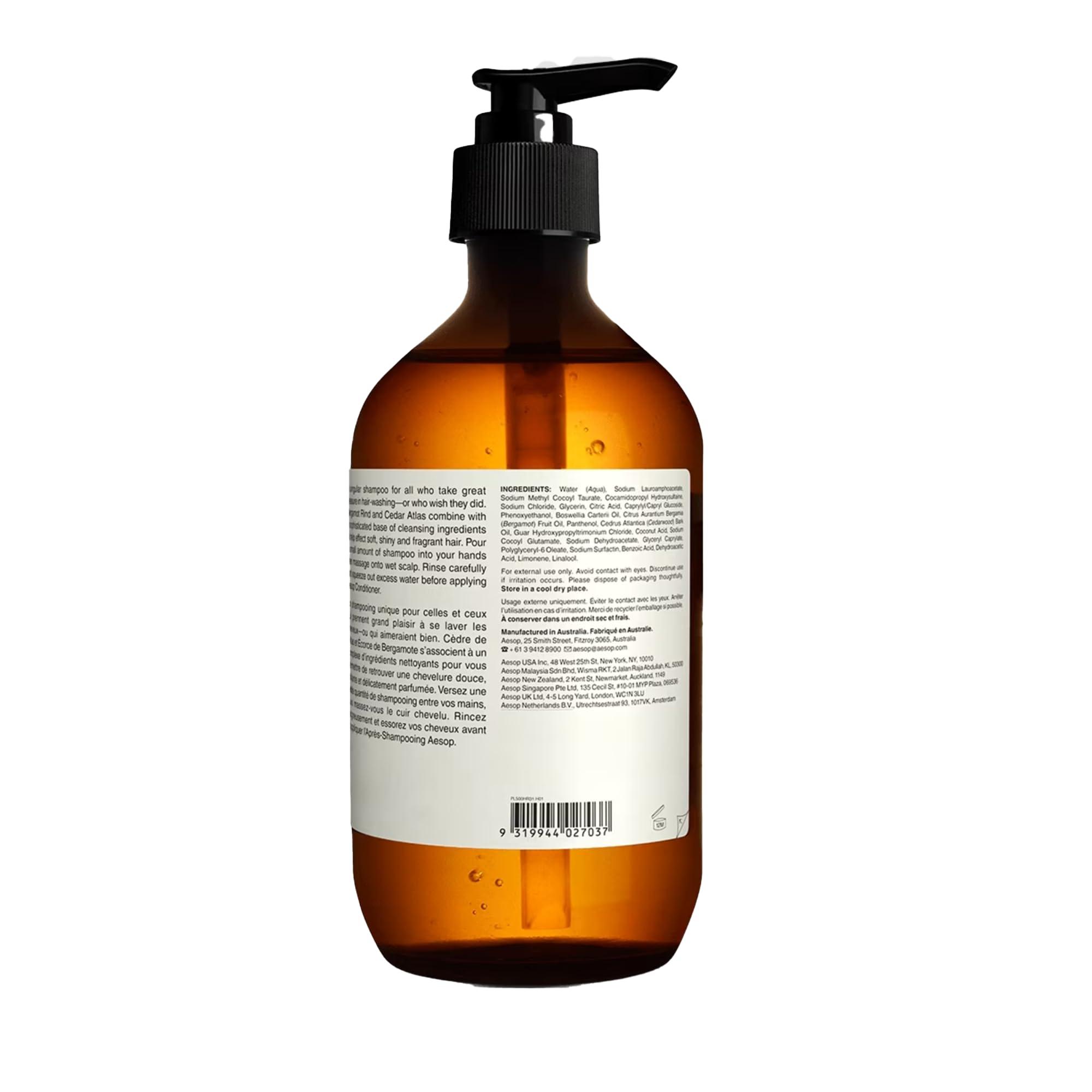 Aesop Aesop Shampoo - Enlivening Shampoo For Soft, Shiny, Fragrant Hair - With Frankincense and Panthenol - 16.9 oz