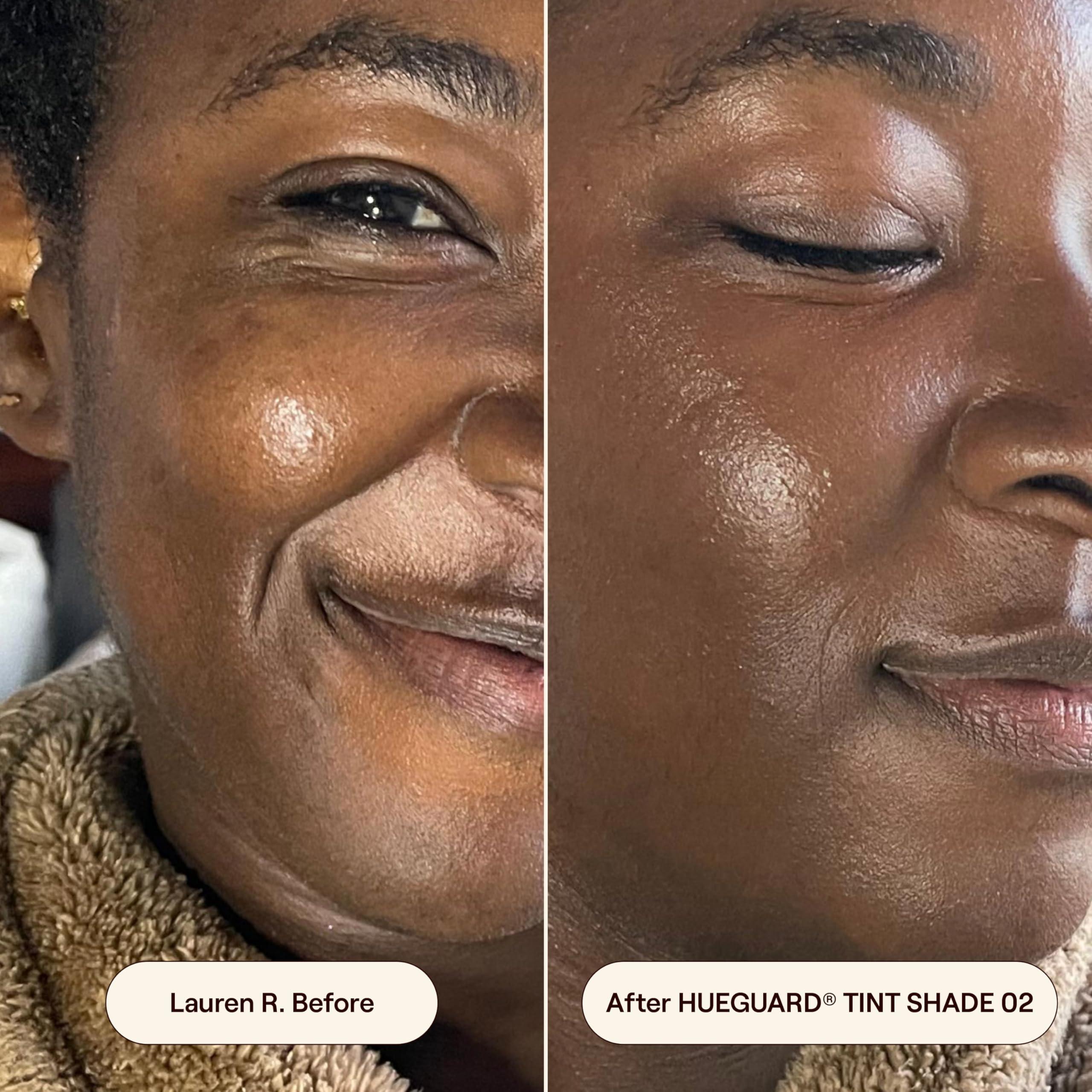 Live Tinted Live Tinted Hueguard Skin Tint SPF 50 - Tinted Mineral Sunscreen with Light-Medium Buildable Coverage With a Hydrating and Radiant Finish - Water and Sweat Resistant, 1.35 fl oz - Shade 02