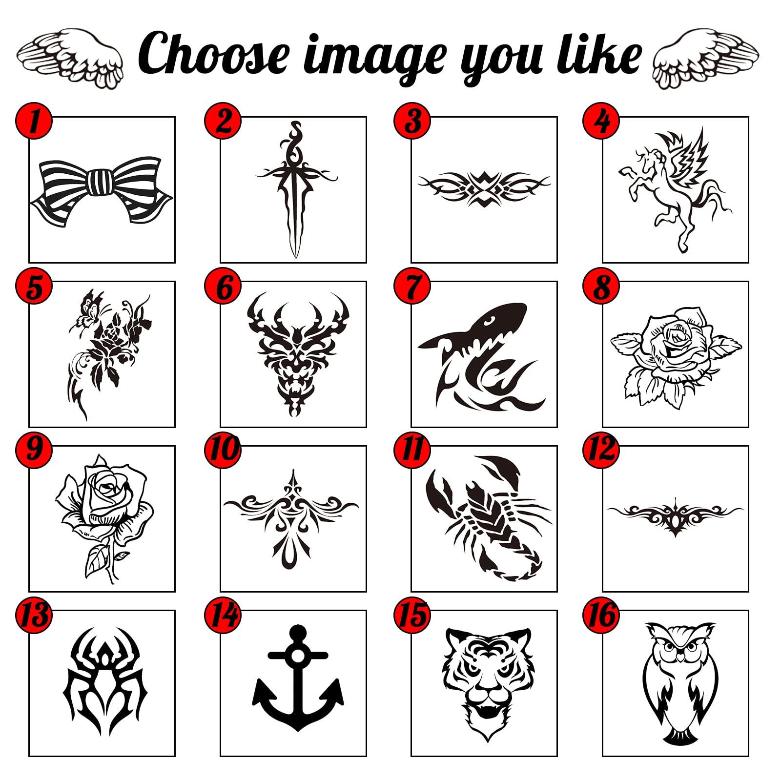 Boldjduuo3 Custom Temporary Tattoo with Name Text, Personalized Fake Name Tattoos, Customize Tattoo Sticker for Women and Men