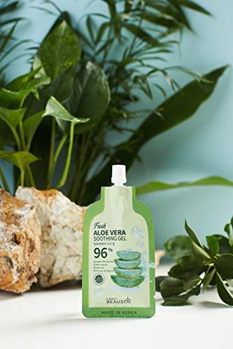 BEAUSTA [BEAUSTA - MADE IN KOREA] Pouch Skincare Set of 10's FREE 1 (3 choices to choose from) (COMBO + FREE ALOE VERA GEL)' for ASIN 'B084BVYBN5' in the Amazon catalog