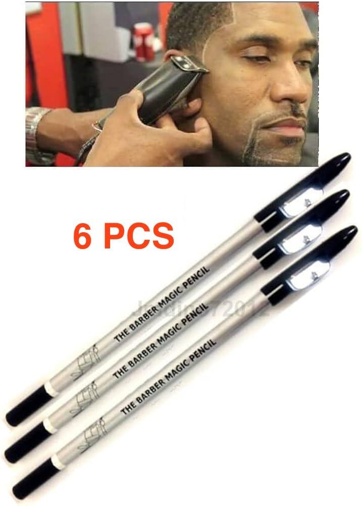 Generic 3pcs D.Beige Barber\'s Magic Pencil, for outlining before trimming and shaving by 24/7 store