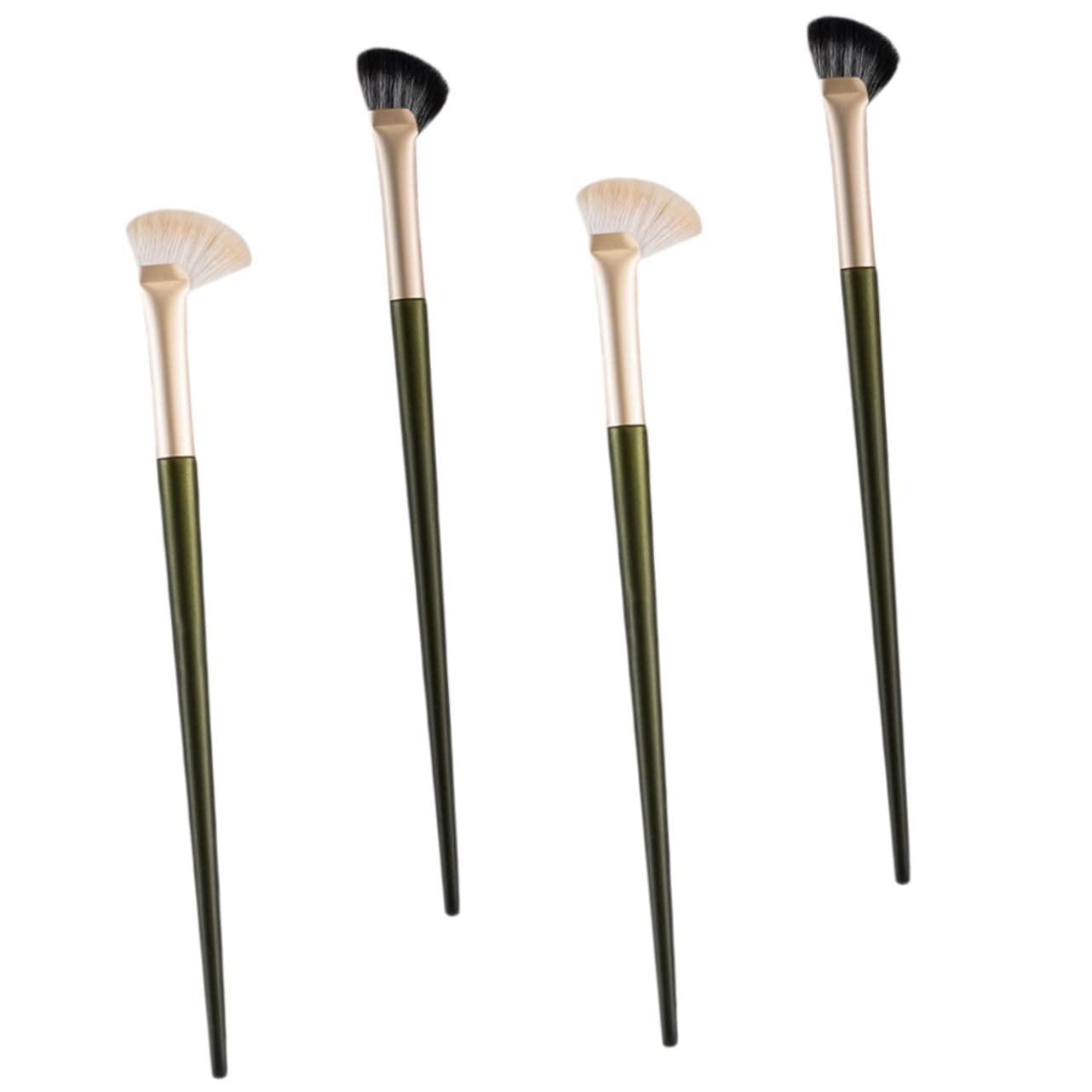 Ipetboom Ipetboom 20 Pcs Nose Shadow Brush Nose Contour Kit Brow Contour Pencil for Nose Highlight Facial Angled Makeup Brush Face Cleansing Brush Nose Contour Sponge Nose Makeup Brush Wooden Handle