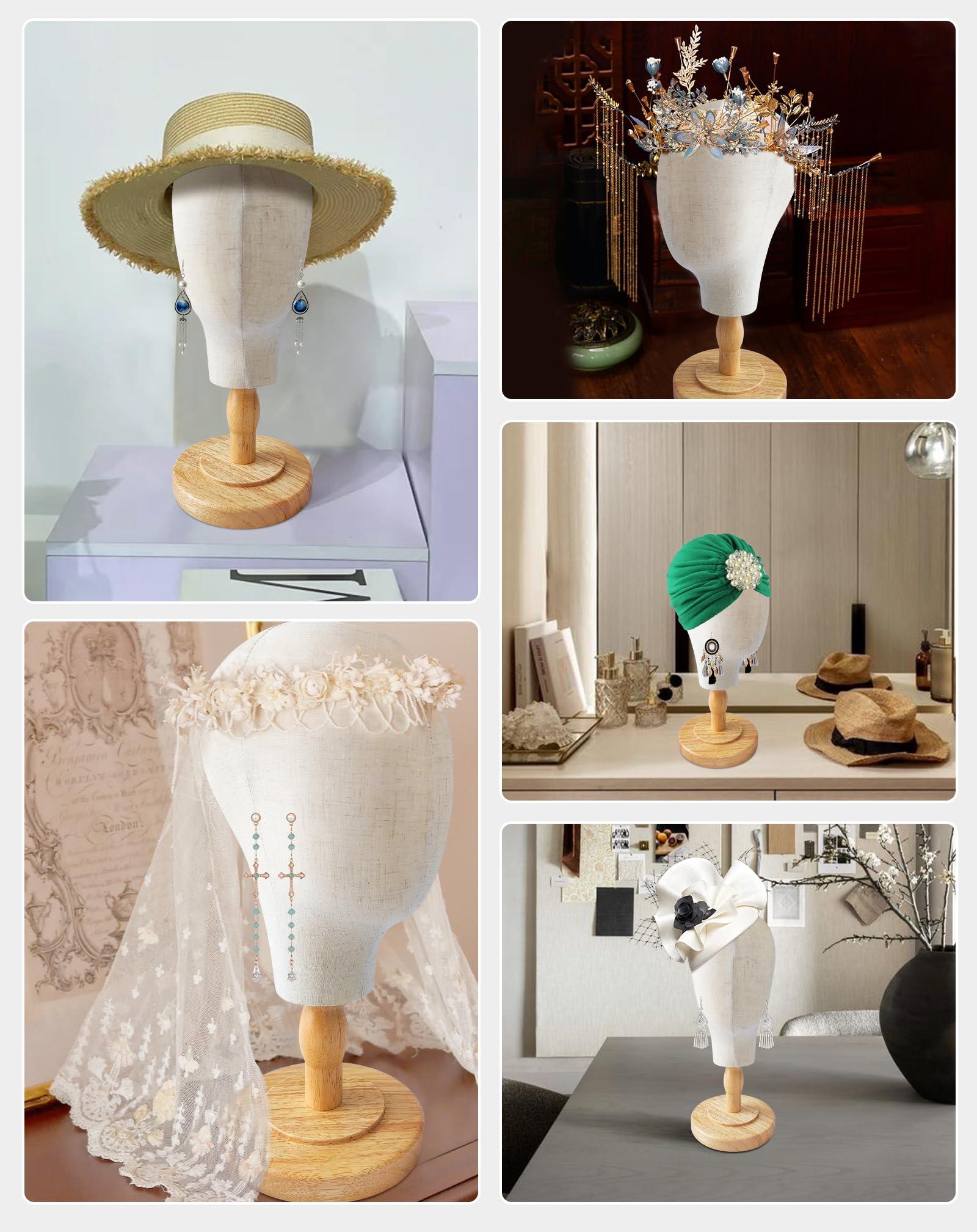 CHADWICK CHADWICK Pinnable 21\" Wig Head Stand+Head Circumference 18 Inches Baby Mannequin Head