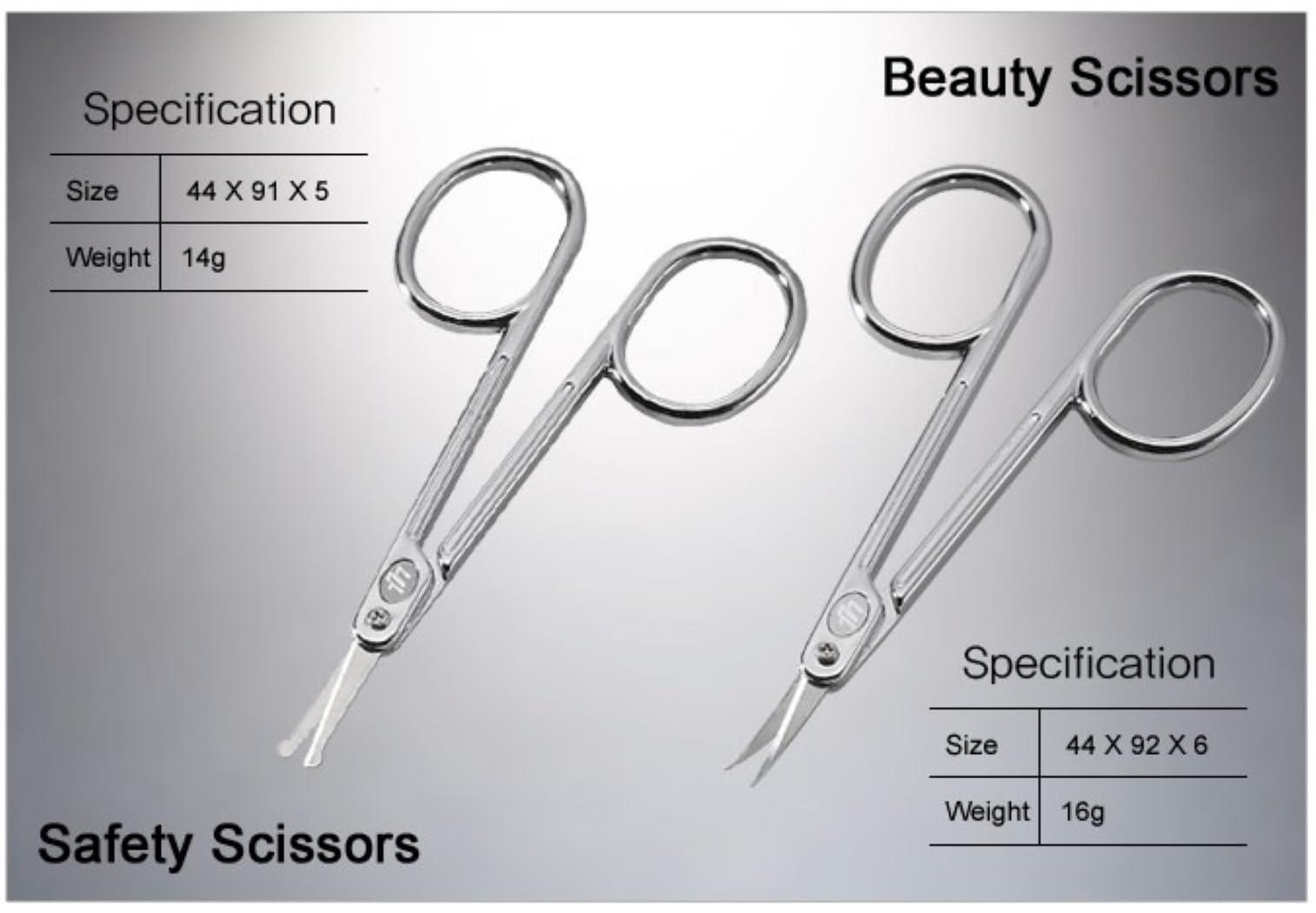 Three Seven (777) Korean Nail Clippers! World No. 1. Three Seven (777) Travel Manicure Grooming Kit Nail Clipper Set Made in Korea Since 1975 (11 PCs-A)