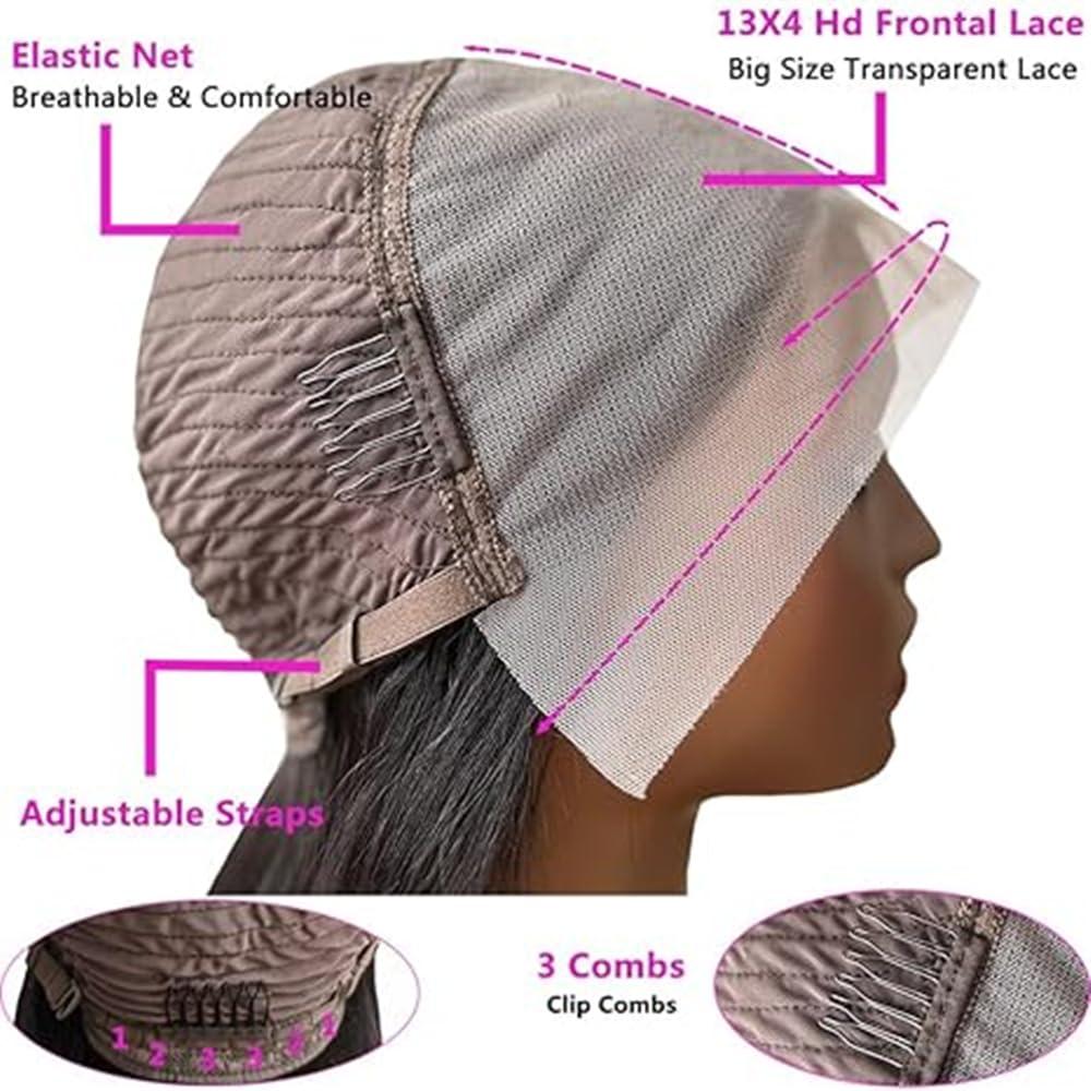 Superfect Superfect Dark Green Lace Front Wigs Human Hair Pre Plucked Bob Wig Human Hair 13x4 Frontal Lace Wig HD Transparent Short Human Hair Wigs for Women (16 Inch, Dark Green)