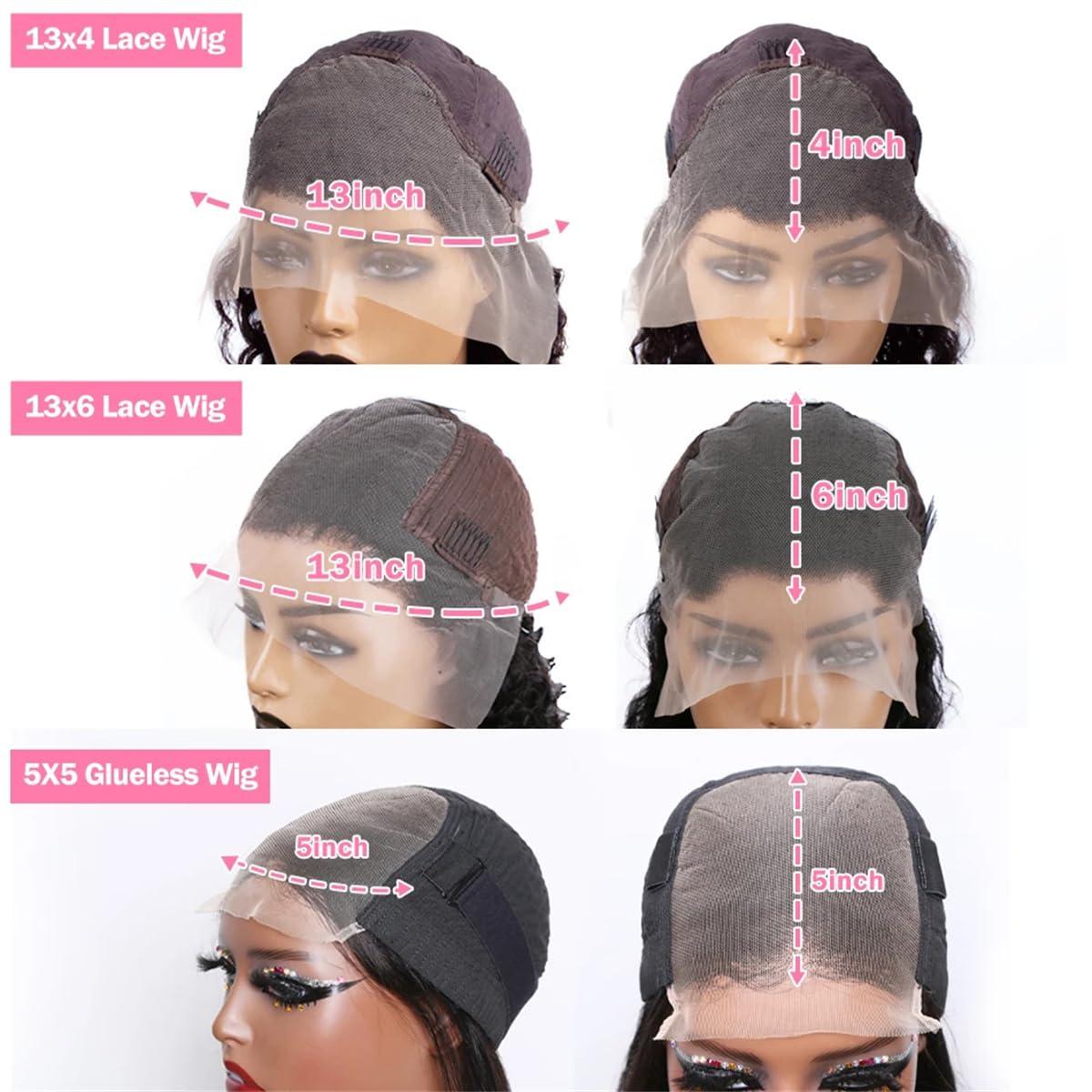 Human Lace Wig For Women 30 40 Inch Bone Straight 13X4 13X6 Transparent Lace Front Human Hair Wigs Brazilian Ready To Go Glueless Frontal Wig