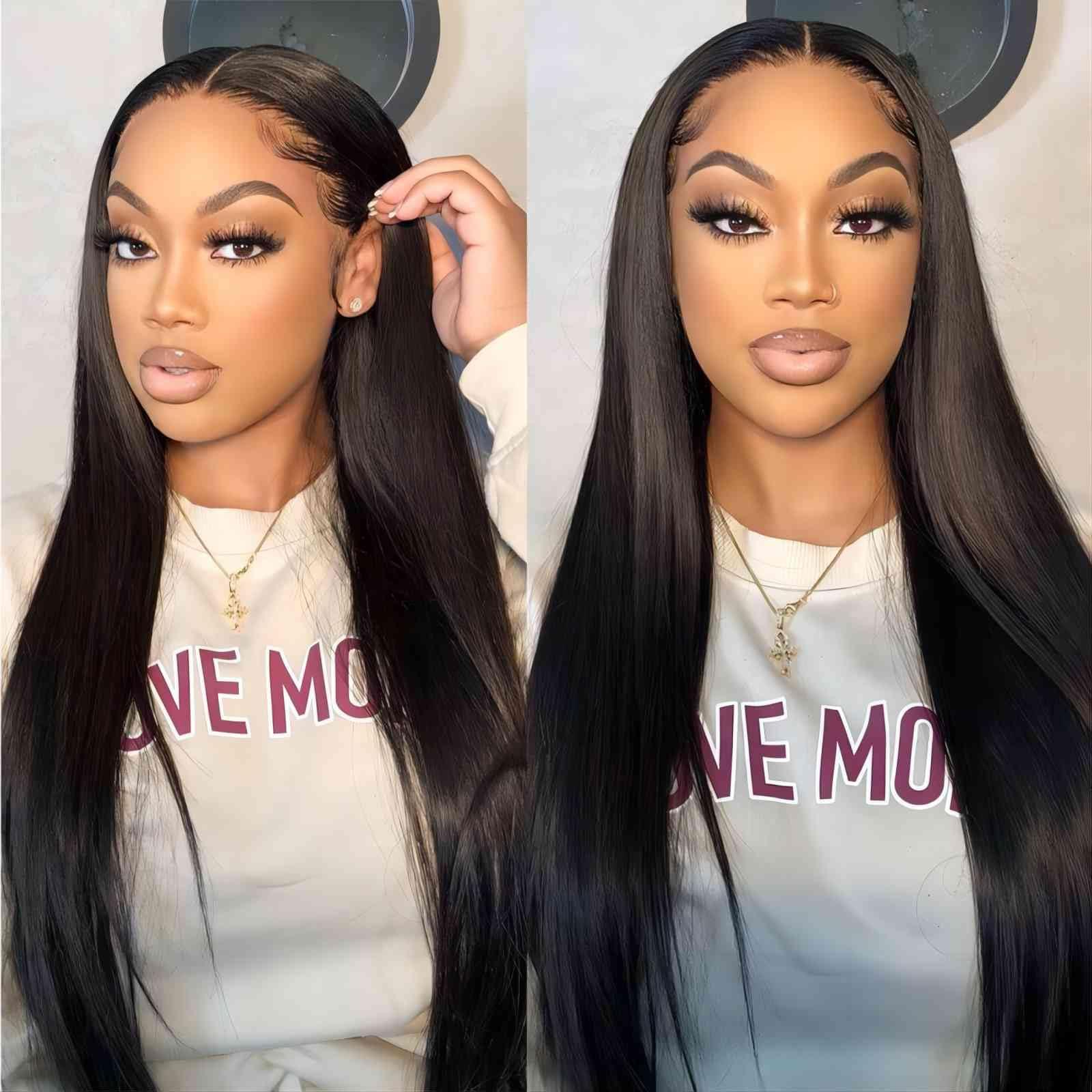 ISEE ISEE HAIR M Cap Wear Go Glueless Wig Human Hair Pre Plucked Pre Cut 9x6 HD Lace Pre Bleached Tiny Knots Human Hair Wigs For Women