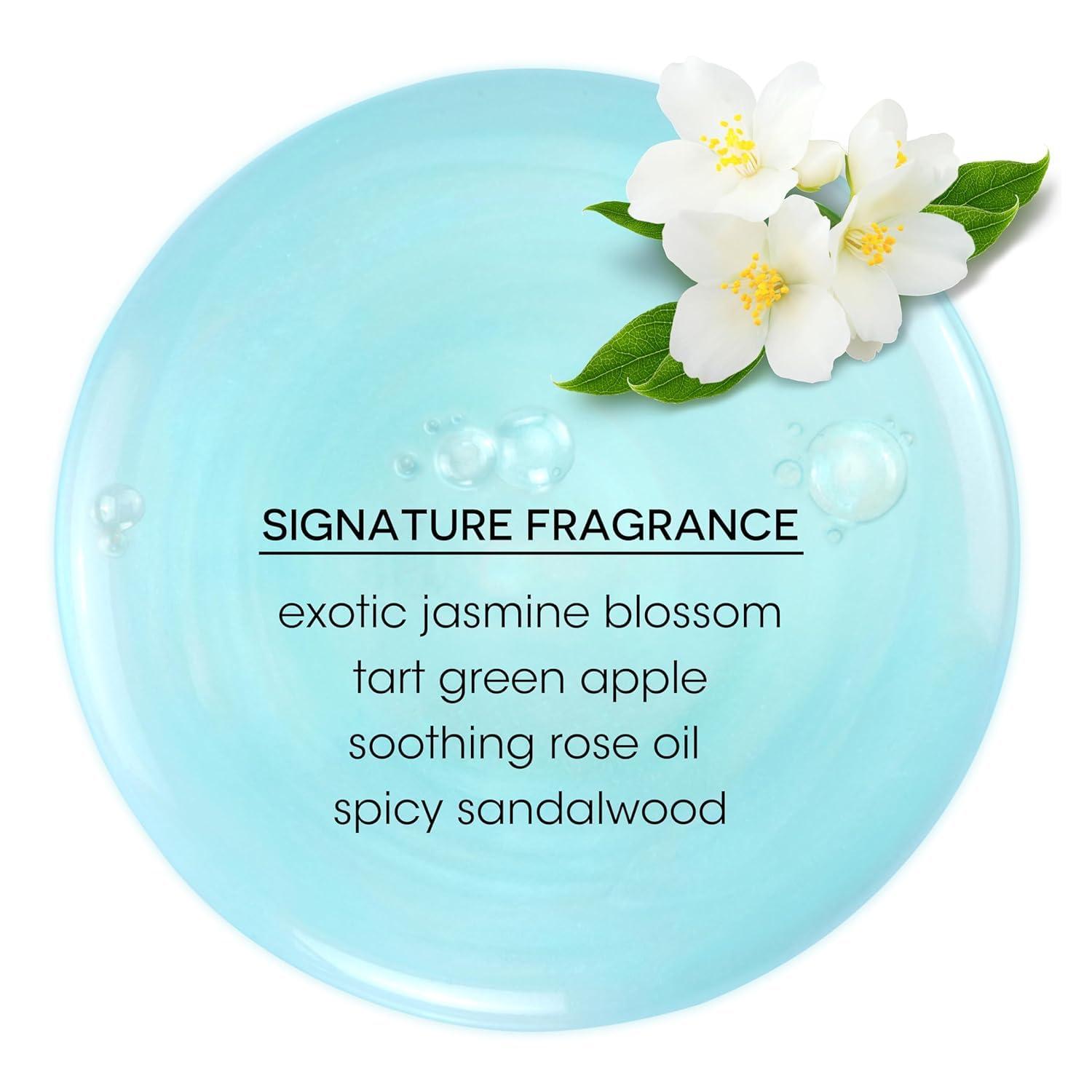 Bain de Terre Bain de Terre Moisturizing Shampoo and Conditioner Set & Shine Serum | Jasmine | Hydrates & Moisturizes Dry, Damaged Hair | Argan & Monoi Oils | Paraben Free | Color-Safe | 13.5 Fl Oz