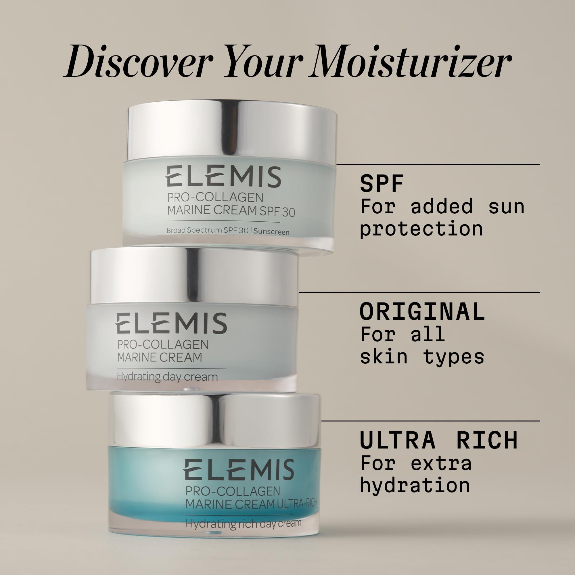 ELEMIS ELEMIS Pro-Collagen Marine Cream, Moisturizer Face Cream, Hydrating Face Moisturizer for Dry Skin, Best Moisturizer for Aging Skin, Anti Aging Gel Moisturizer for Face, Firming Facial Cream