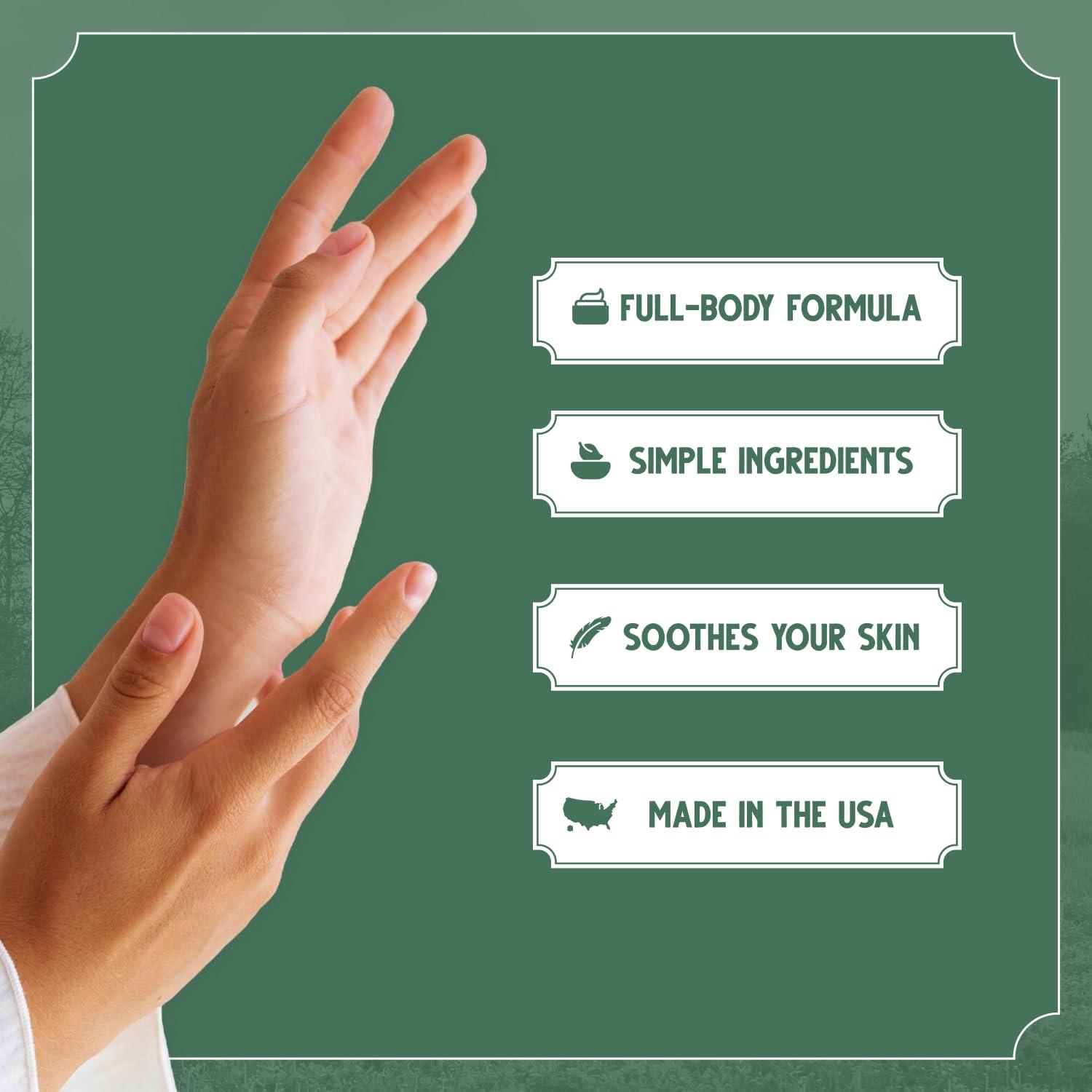 Bag Balm Bag Balm Skin Moisturizer - Full Body Hydrating Skin Care: Dry Hands, Lips, Face, Feet & More - Unscented, Cruelty & Paraben Free - Day & Night, Men & Women, Vermont\'s Original (4oz Tin, Made in USA)