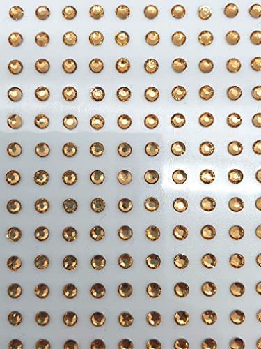 FACEGEM LONDON 150 PCS GOLD Face Gems Adhesive Glitter Jewel Tattoo Sticker Festival Rave Party Body Make Up - Z1KAZ08GOL