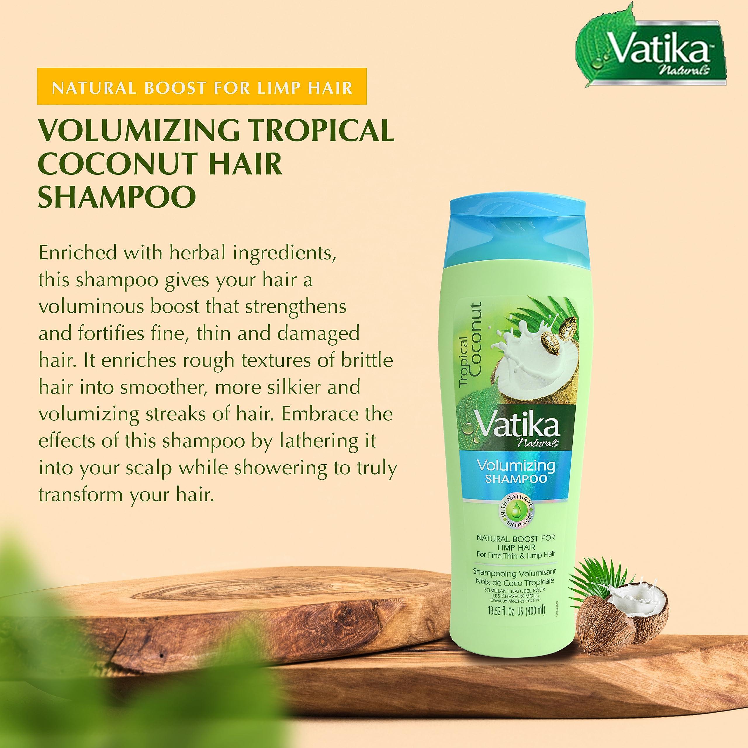 Vatika Naturals Dabur Vatika Naturals Shampoo and Conditioner Set (Coconut)