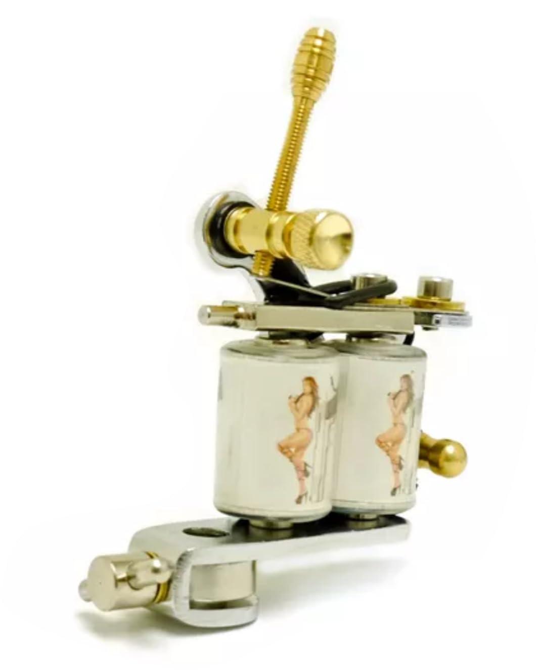 Hildbrandt HILDBRANDT .44 Magnum Tattoo Machine 10 Wrap Liner Tatoo Gun Coil Tatuage