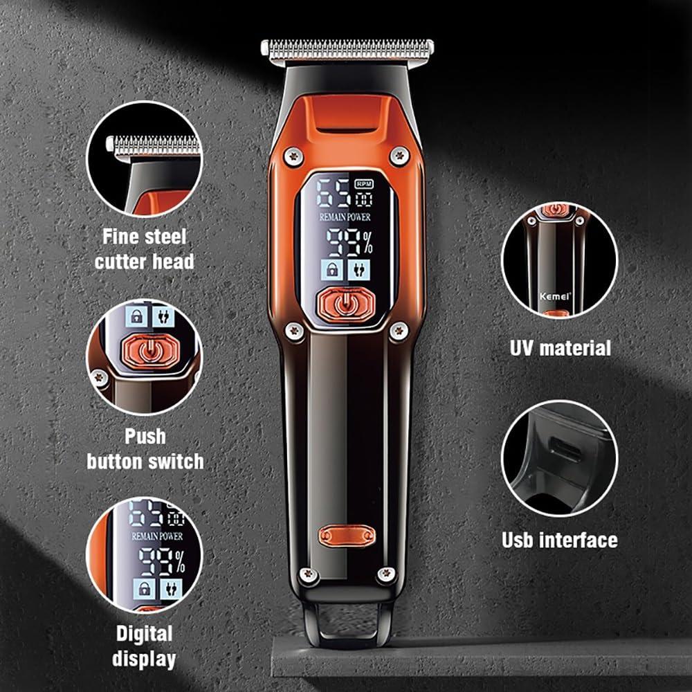 EKHOU Professional Hair Clippers for Men, Hair Trimmer for Men Beard Trimer Professional Hair Clipper Electr Razor Hair Cutting Machine Haircut Electr Shaver