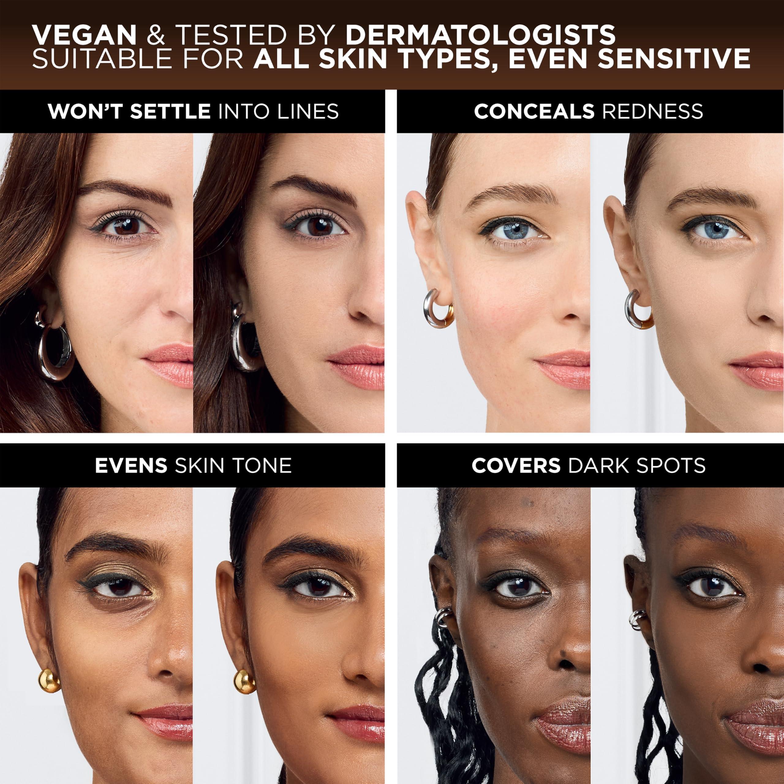 L’Oréal Paris L\'Oreal Paris True Match Super-Blendable Foundation, Medium Coverage Liquid Foundation Makeup, C11, Deep, 1 Fl Oz