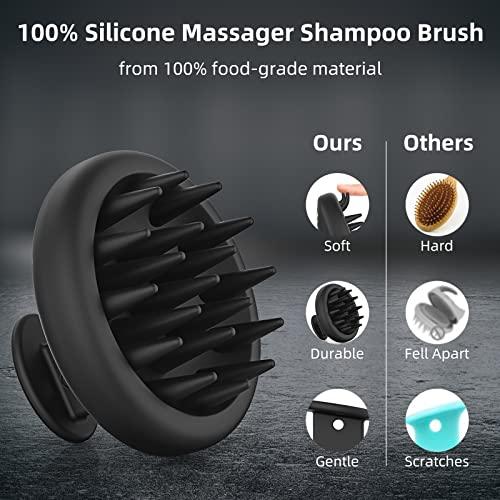 VIKICON VIKICON Beard Straightener & Beard Scrubber, Grooming Tools for Beard, Mustache Hair, Gifts for Men