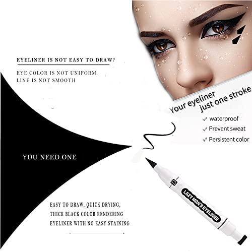 Daeuwiutr Copper Gold Eyeshadow Stick and Eyeliner Stamp Set,Creamy Shimmer Eyeshadow Pencil and Eyeliner Liquid liner, Eyeshadow Highlighter for High Impact, Multi-Dimensional Eye Makeup 2-Pack? 05#?