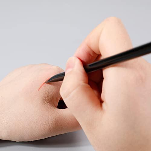 Magitoch Magitoch Eye Makeup Gel Eyeliner Brushes Ultra Eyeliner Brush Fine Angled Winged Firm Flat Liquid Gel Liner Brush Eye Define Pointed Round Brush Kit Small Angle Wing Brushes Set Pencil Point Thin Bris