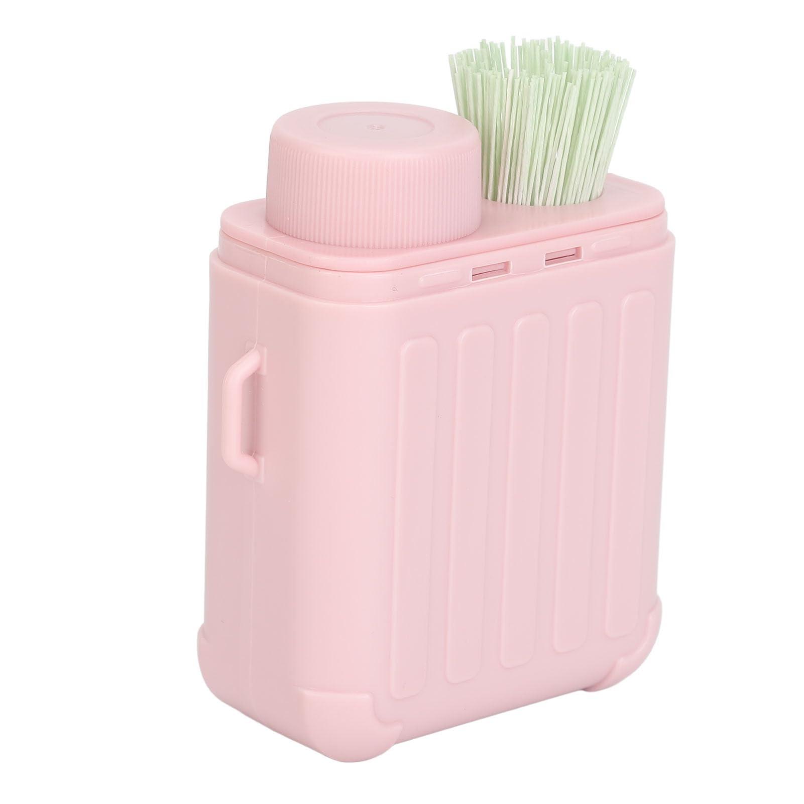 Generic Generic Ear Piercing Cleaner Set, Ear Piercing Cleaning Solution with 10ml Cleaning Solution Ear Hole Floss Earring Cleaner For Pierced Ears Earrings Hole Cleaner For Girls Women (Rose