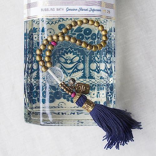 LOLLIA Lollia Dream Bubble Bath, 24 fl. oz. White Tea & Honeysuckle Scent Soothing & Moisture-Rich Bubble Bath, Hydrating Ingredients, Scented Bubble Bath for Women