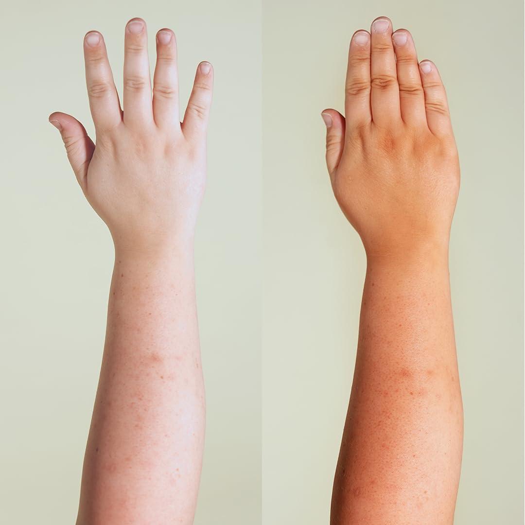 B.TAN b.tan Clear Self Tan Gel | Glow Your Own Way - Best Transfer-Resistant, Quick, Self Tanning Gel, Vegan, Cruelty Free Self Tanner, 16 Fl Oz