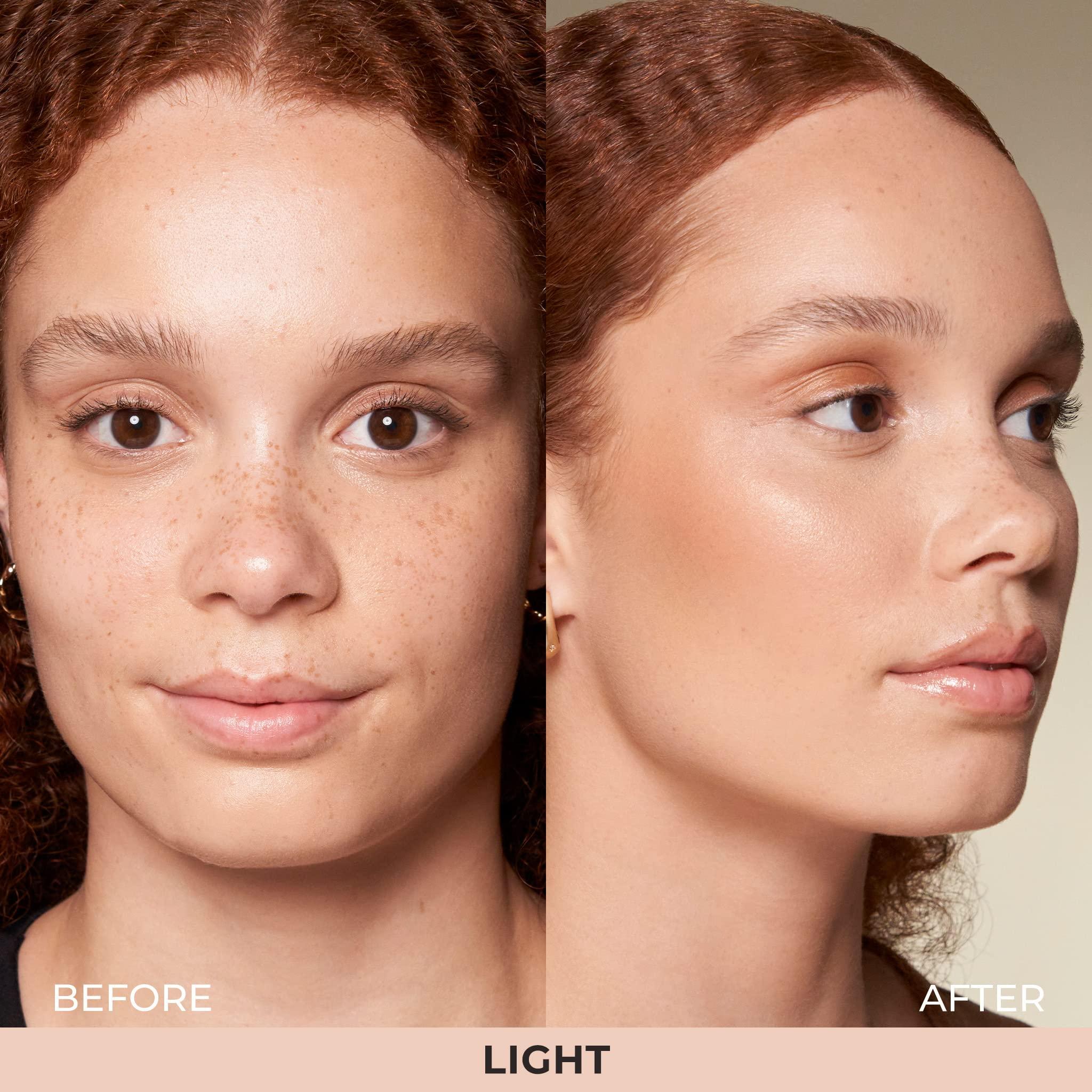 Cover FX COVER FX Illuminating Setting Powder - Shade Light - Radiant Loose Makeup Finishing Powder - Lock in Makeup - Blurs Fine Lines - Full Size