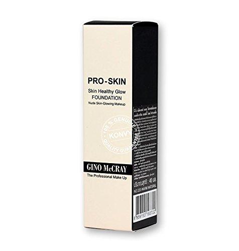 beautybuffet Beauty Buffet GINO McCRAY The Professional Makeup Skin Healthy Glow Foundation 40ml # No.030 Warm Honey lightweight foundation. The cover is very smooth. Protect your skin from the sun Along with maintaining the value of the natural extracts.