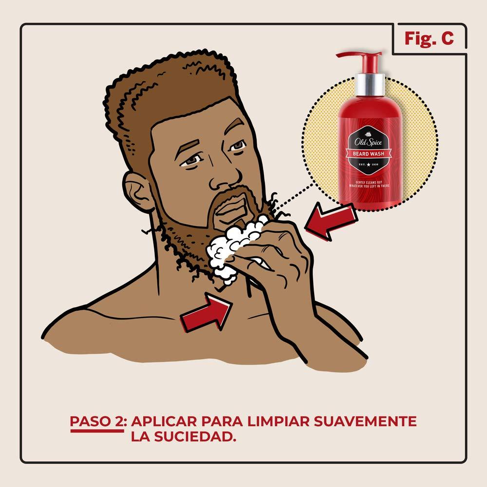 Old Spice Old Spice, Beard Wash, Shampoo for Men, 7.6 fl oz