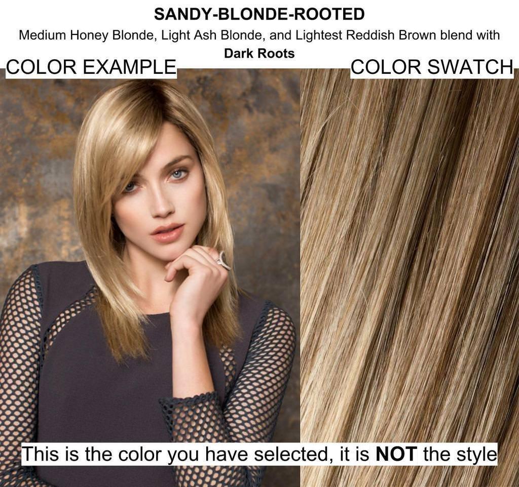 Jon Renau Top Style 12 Inch Long Remy Human Hair Topper Monofilament Wefted Clip In Top Jon Renau - Exclusive Color FS26/31S6