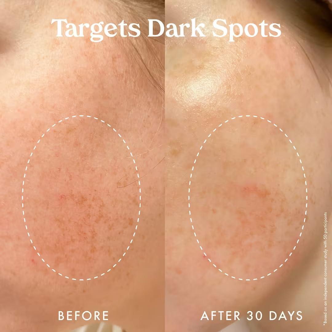 Kopari Kopari Star Bright Vitamin C Moisturizer with Starfruit & Niacinamide, Lightweight Formula Melts Into Skin, Brighten & Even Complexion, 1.7oz