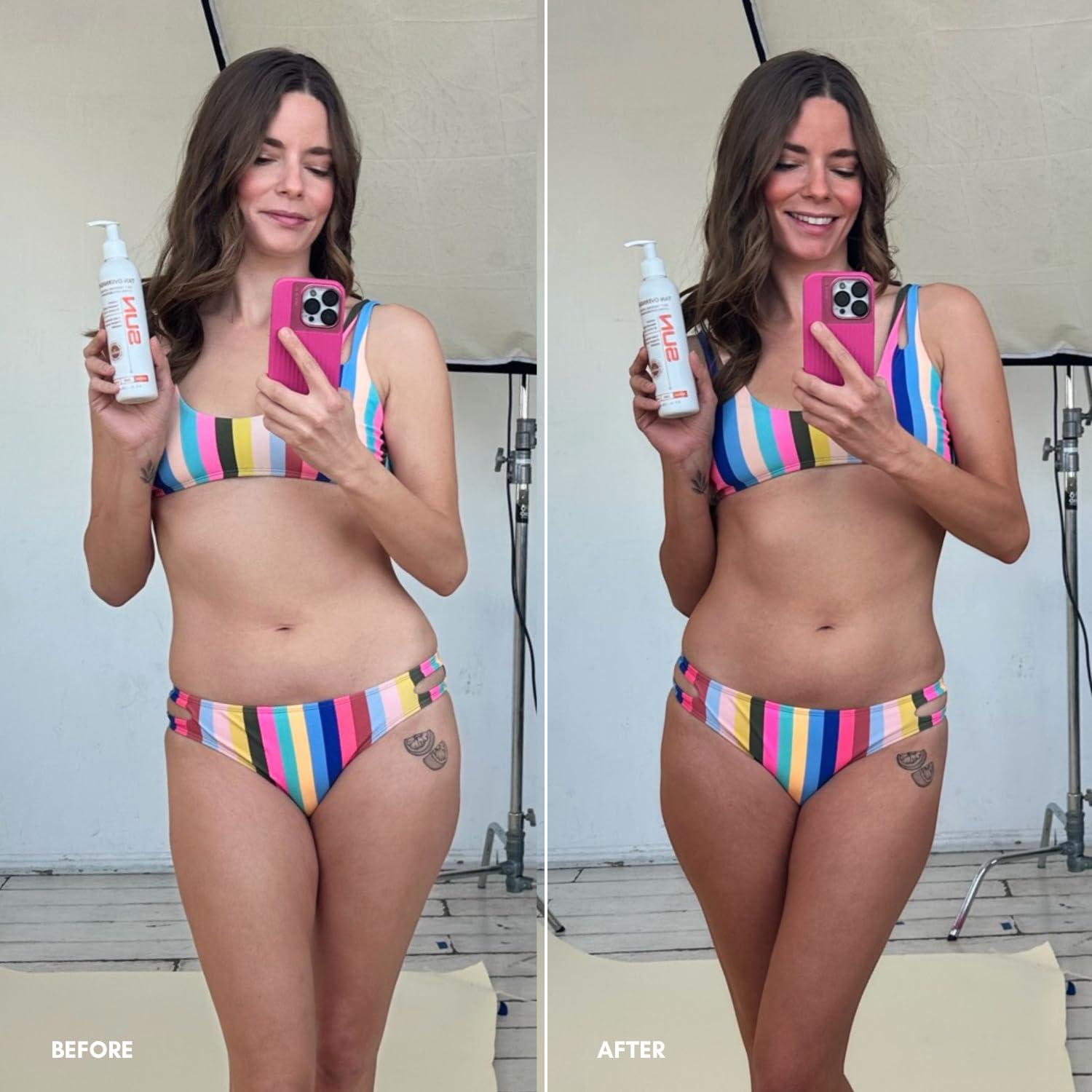 Sun Laboratories by Giesee SUN LABORATORIES Self Tanning Lotion Tan Overnight - Medium (8 oz)