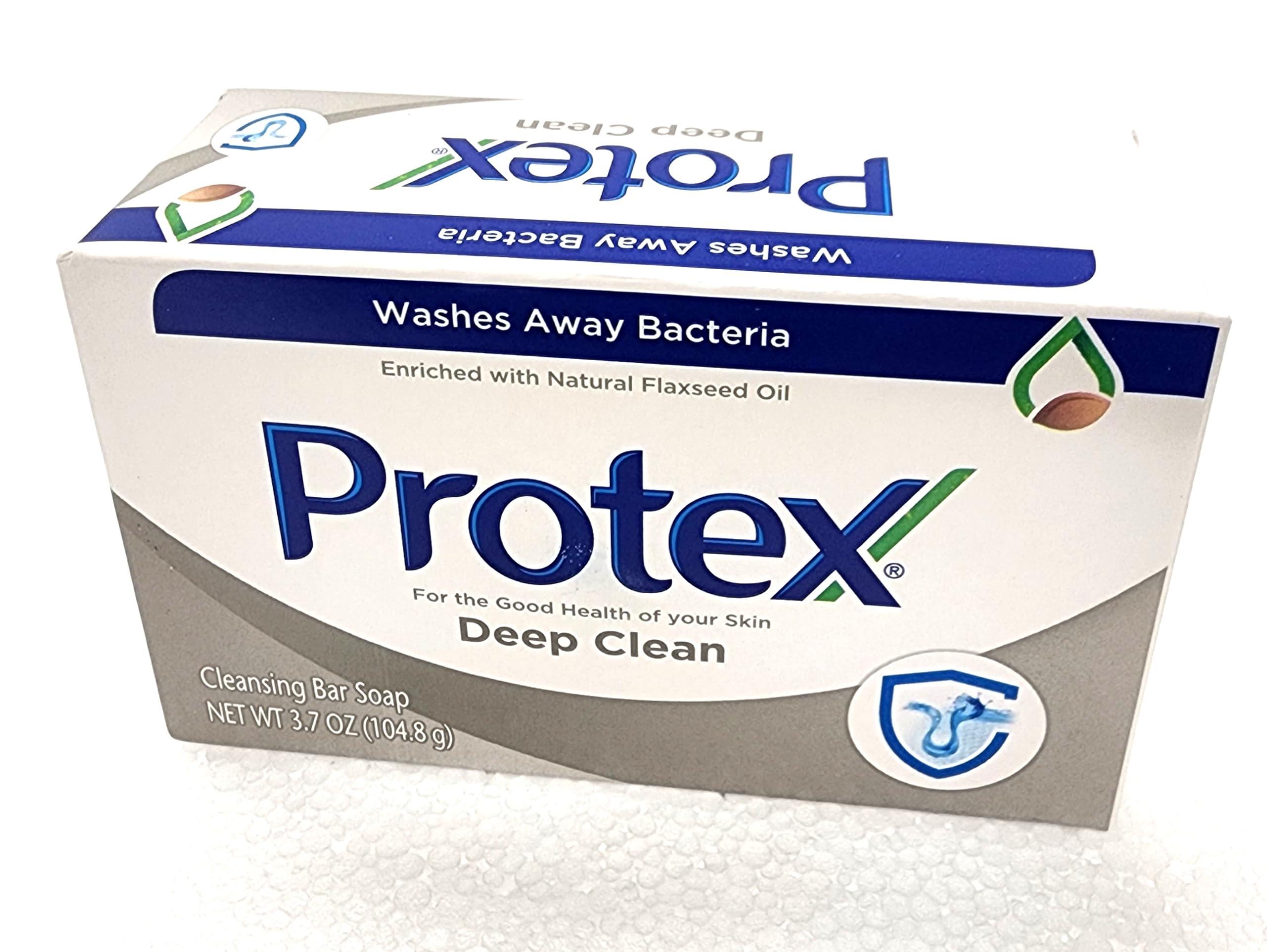 Protex Safe Co. Protex Antibacterial Soap Jabon Contra Bacterias Limpieza Profunda 3 Bars