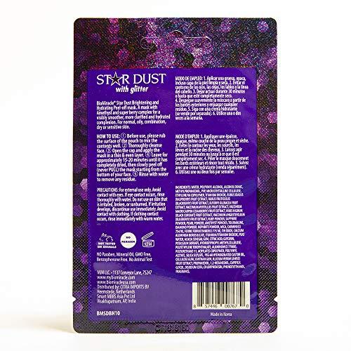 BioMiracle Star Dust with Glitter Brightening& Hydrating Peel-Off Mask
