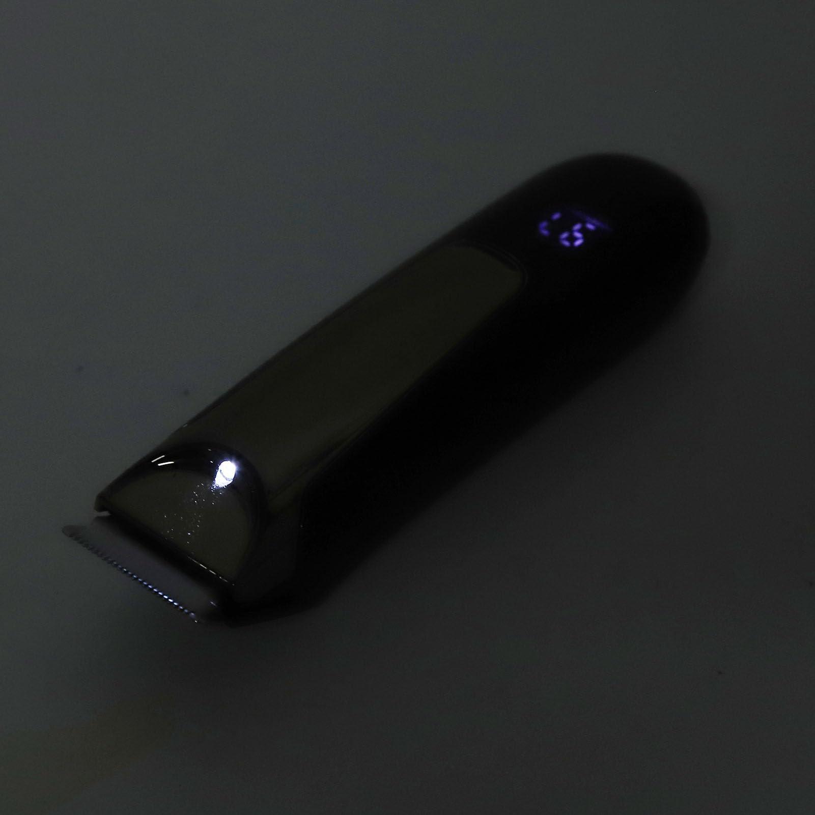 CTPCRTYK CTPCRTYK Electric Hair Clippers for Men, Cordless Grooming Set with LCD Display, Waterproof Compact Portable Hair Groomer Trimmer for Home Travel