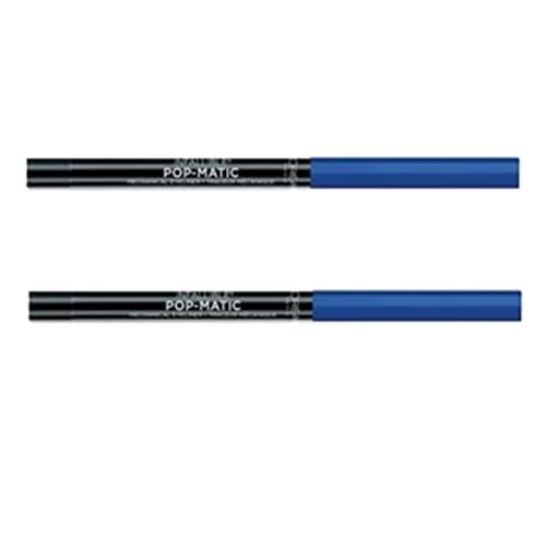 Loreal Pack of 2 L'Oreal Paris Infallible Pop-Matic Mechanical Eyeliner, Extreme Blue #517