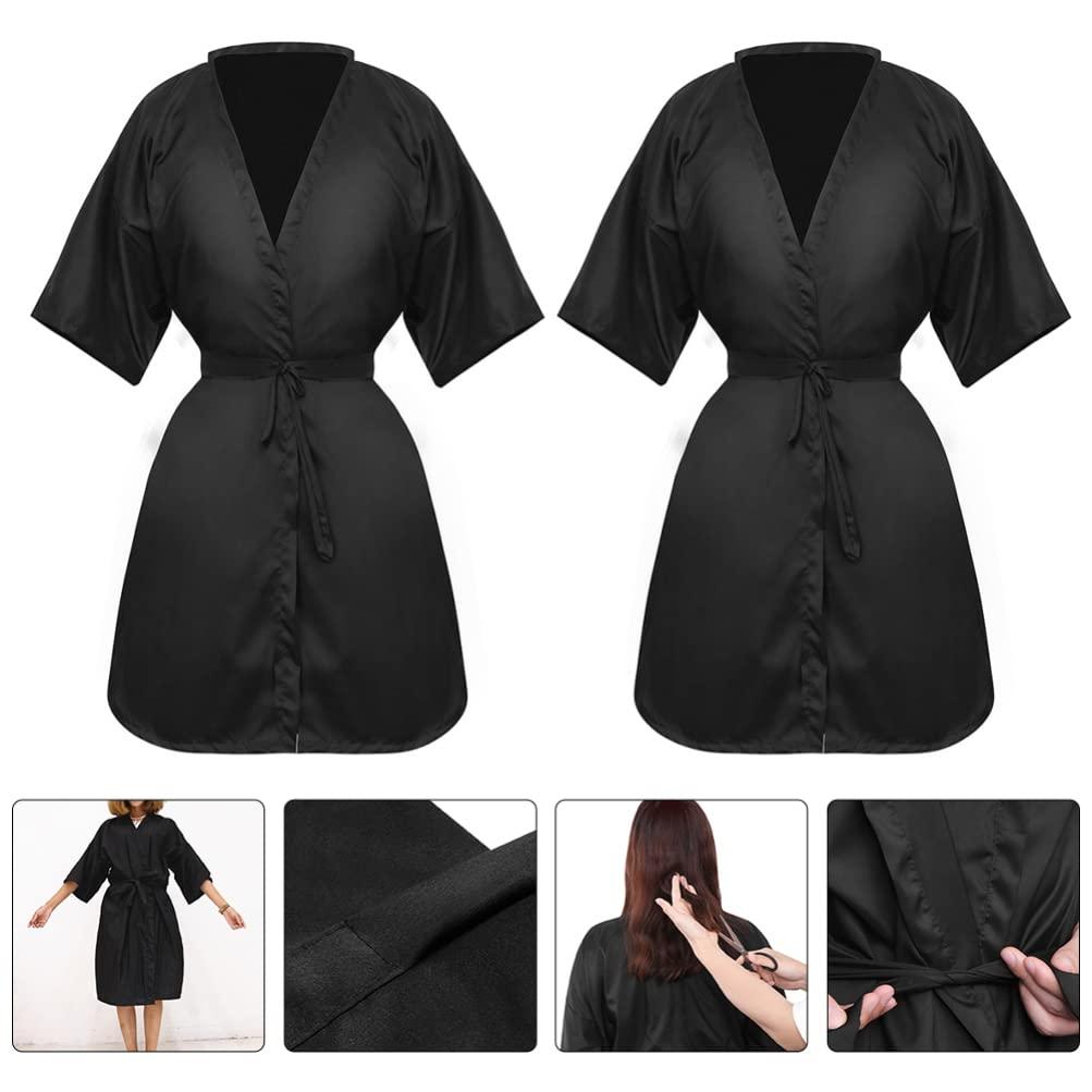 CALLARON CALLARON 2pcs Barber Suit Haircut Gown Salon Cape Barber Cape for Men Hair Cut Cutting Gown Hair Dye Cape Hair Salon Protective Apron Use Cape Robe Cloth Multifunction Guest Robe