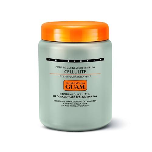 Guam Guam Anti Cellulite Hot Seaweed Mud ORIGINAL FORMULA | Sculpting Body Wrap To Remove Cellulite, Skin Tightening Cellulite Treatment For Thighs And Legs Inches Reduction, 1000 gr