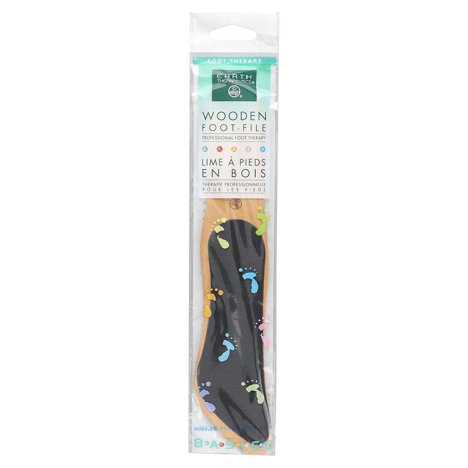 Earth Therapeutics Foot File,Wooden