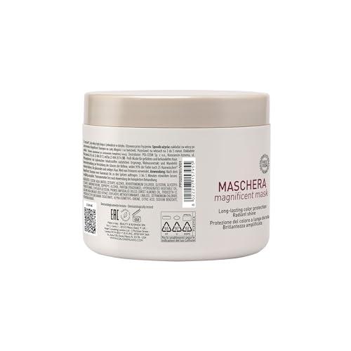 Il Salone Milano The Legendary Collection Alfaparf Il Salone Milano Professional Magnificent Mask - Moisturizing Hair Mask for Color Treated Hair - Provides Lasting Color Protection + Shine - Vegan, Salon-Quality Hair Care (16.9 oz / 500 ml)