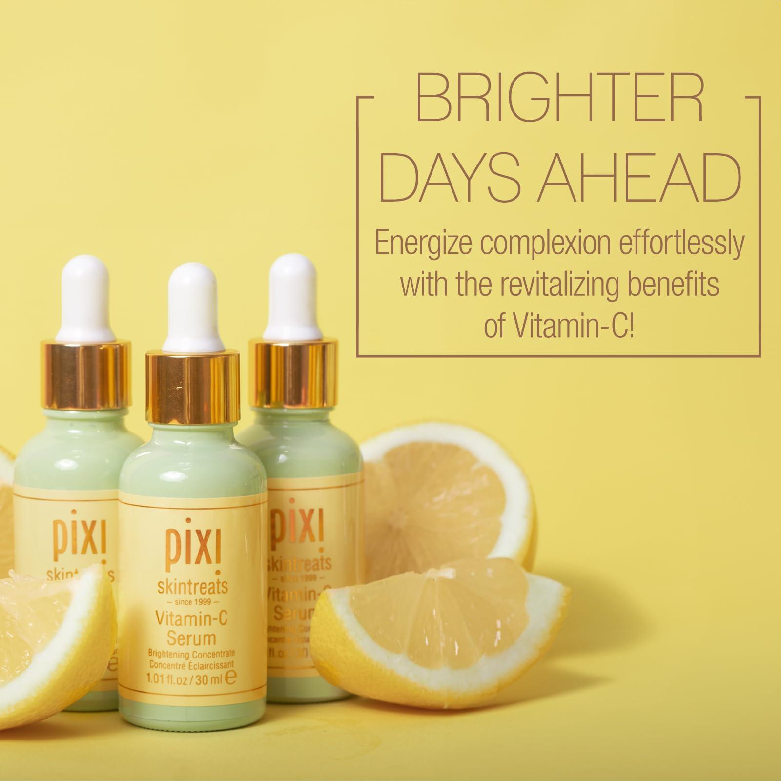 Pixi Pixi Vitamin-C Serum | Brightening Daily Vitamin-C Serum For Radiant Skin | Maintain A Youthful Complexion | 1.01 Fl Oz