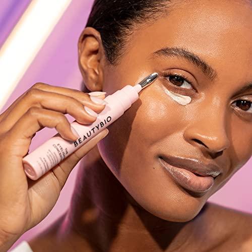 Beauty Bioscience BeautyBio The Eyelighter Concentrate. Smoothing, Brightening & Priming Serum + Depuffing Tool, 1 ct.