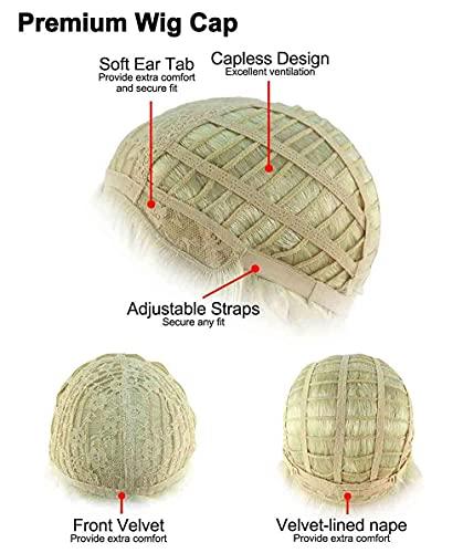 HalloweenPartyOnline Dolly Pigtail Ponytail Wig (Adult, Lime)