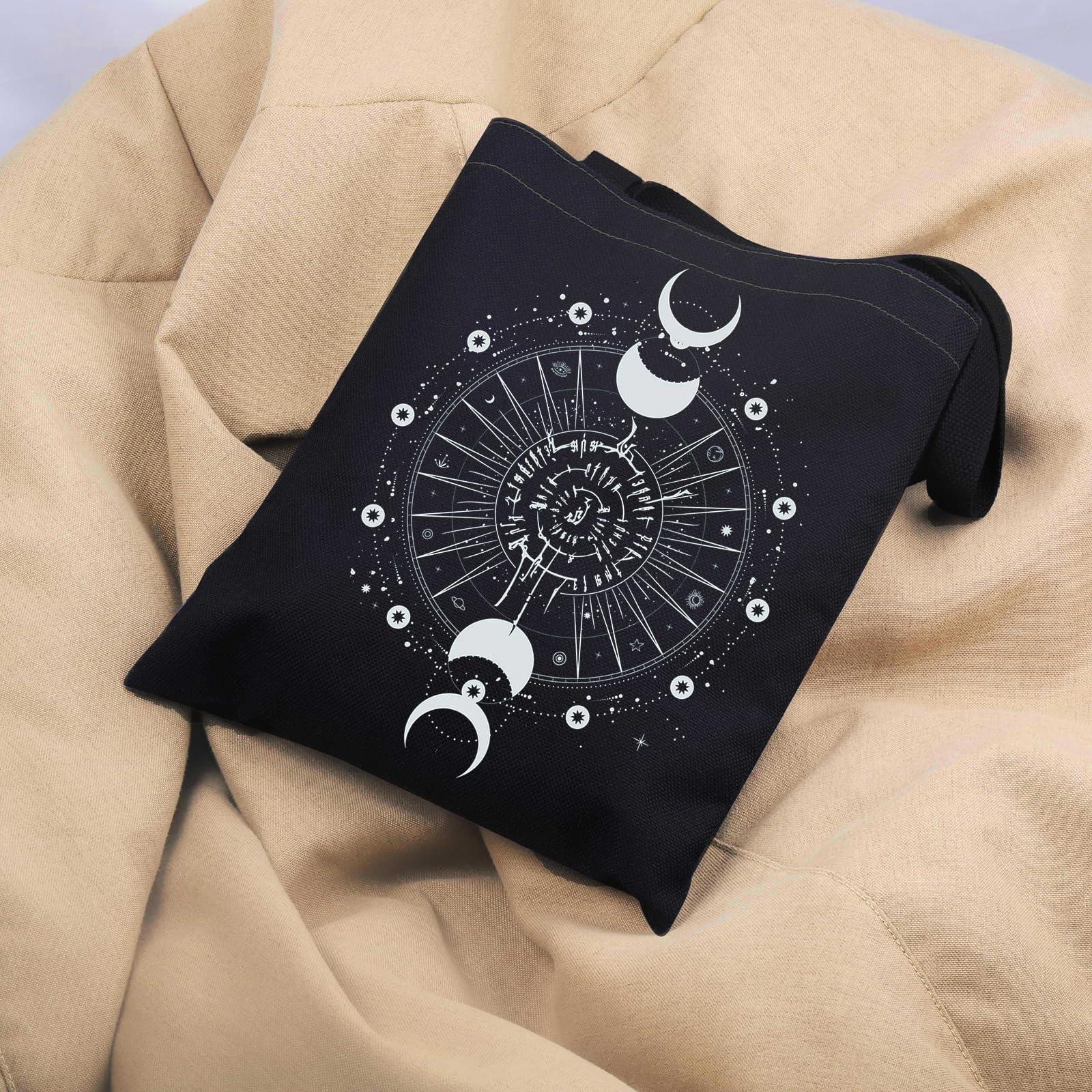 WCGXKO WCGXKO Video Game Lover Gift BG3 Merch Astarion Symbols Tote Bag for BG3 Gamer (T-AstarionSymbol)