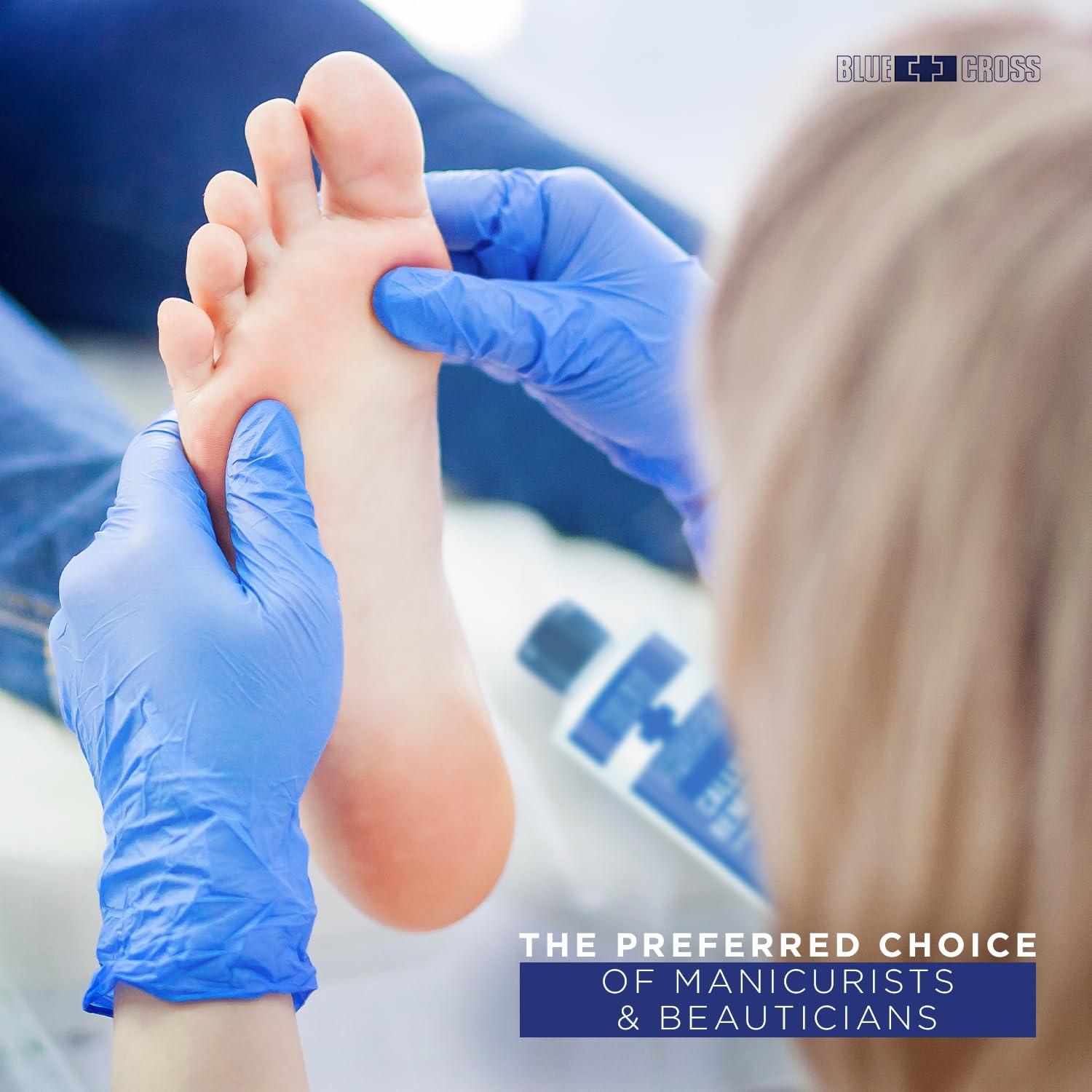 Blue Cross Blue Cross Callus Remover Gel for Feet or Heel, Extra Strength Professional Nail Care, File, Shaver, Scrubber & Pumice Stone Alternative for at Home Manicure/Pedicure Results, 16oz