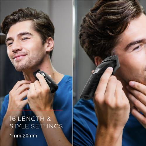 Remington Remington All-in-One Groomer 10 Pcs. Grooming Kit with 16 Length and Style Settings, Up to 70 Minute Runtime for Premium Performance with Smooth Glide Comfort