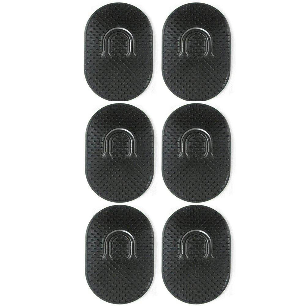 gHTN 6 Pc Beard Pocket Comb Brush Hair Men Mustache Palm Travel Scalp Massager Lots